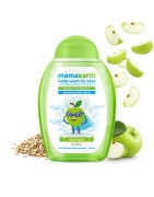 Mamaearth Agent Apple Body Wash For Kids With Apple Extract & Oat Protein, 300ml (2+ Years)